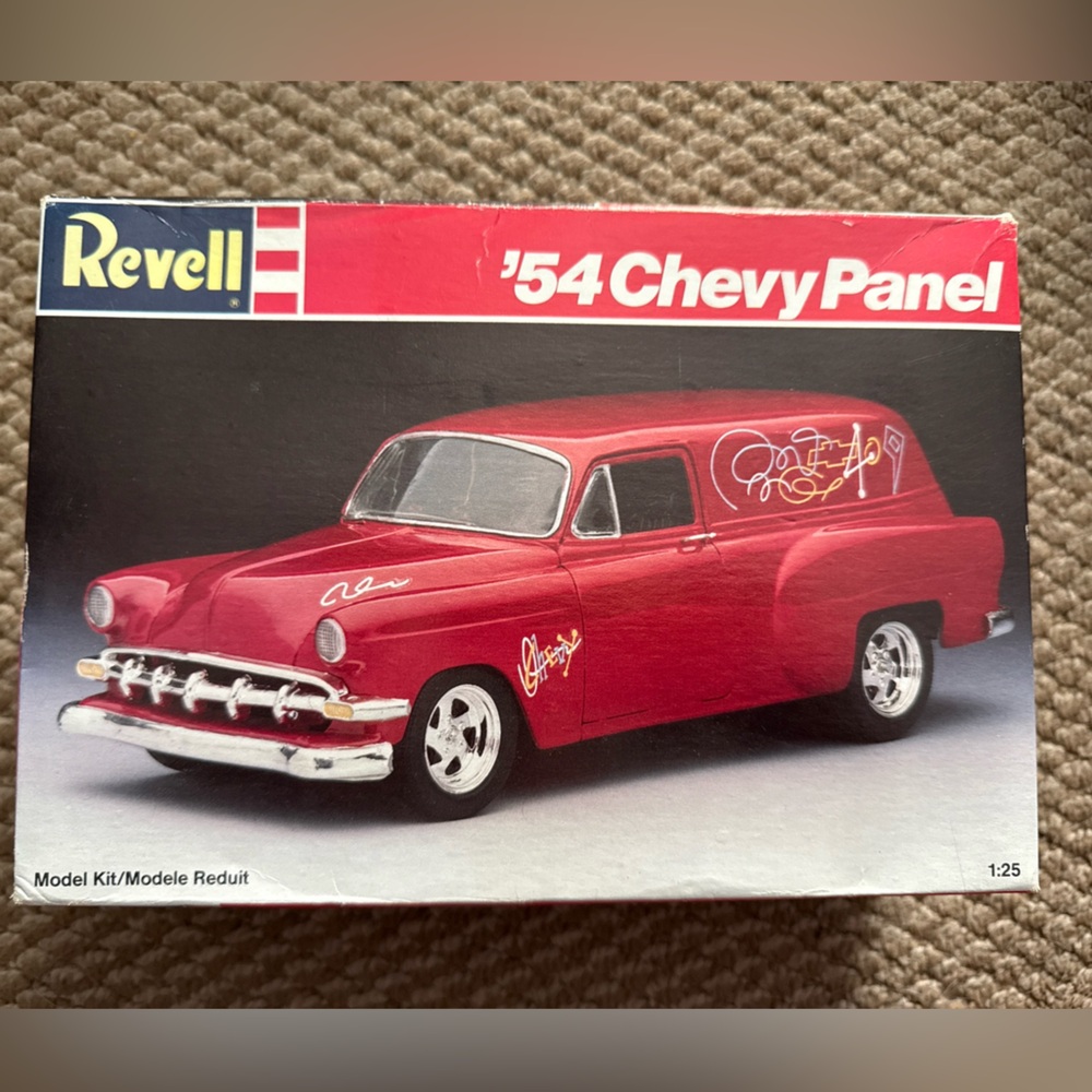 Revell '54 Chevy Panel Red Model Kit